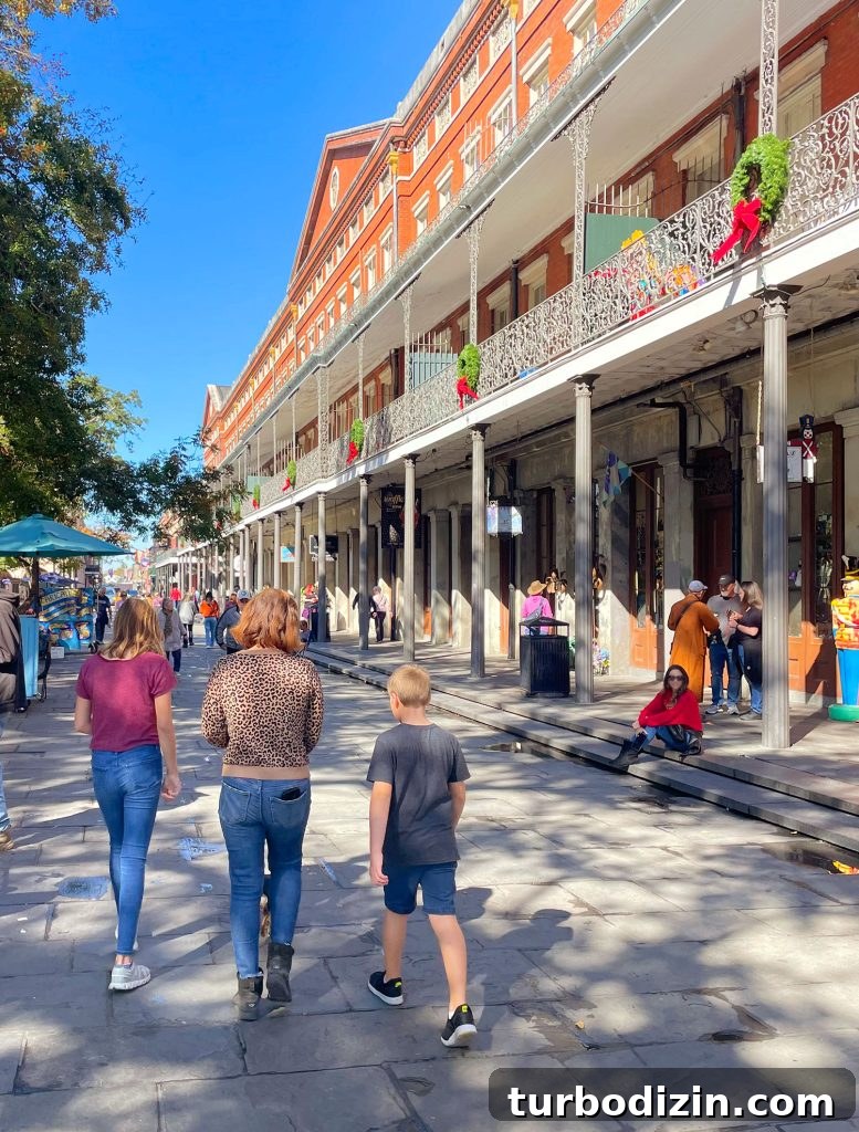48 Hours in New Orleans with Kids: Family Weekend Guide 3 Mom And Kids Walking In French Quarter New Orleans