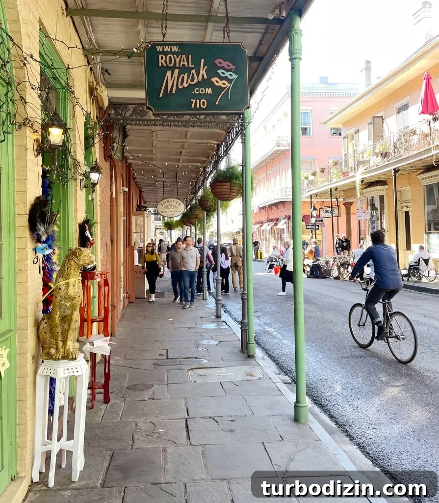 48 Hours in New Orleans with Kids: Family Weekend Guide 26 New Orleans French Quarter Royal Mask Company