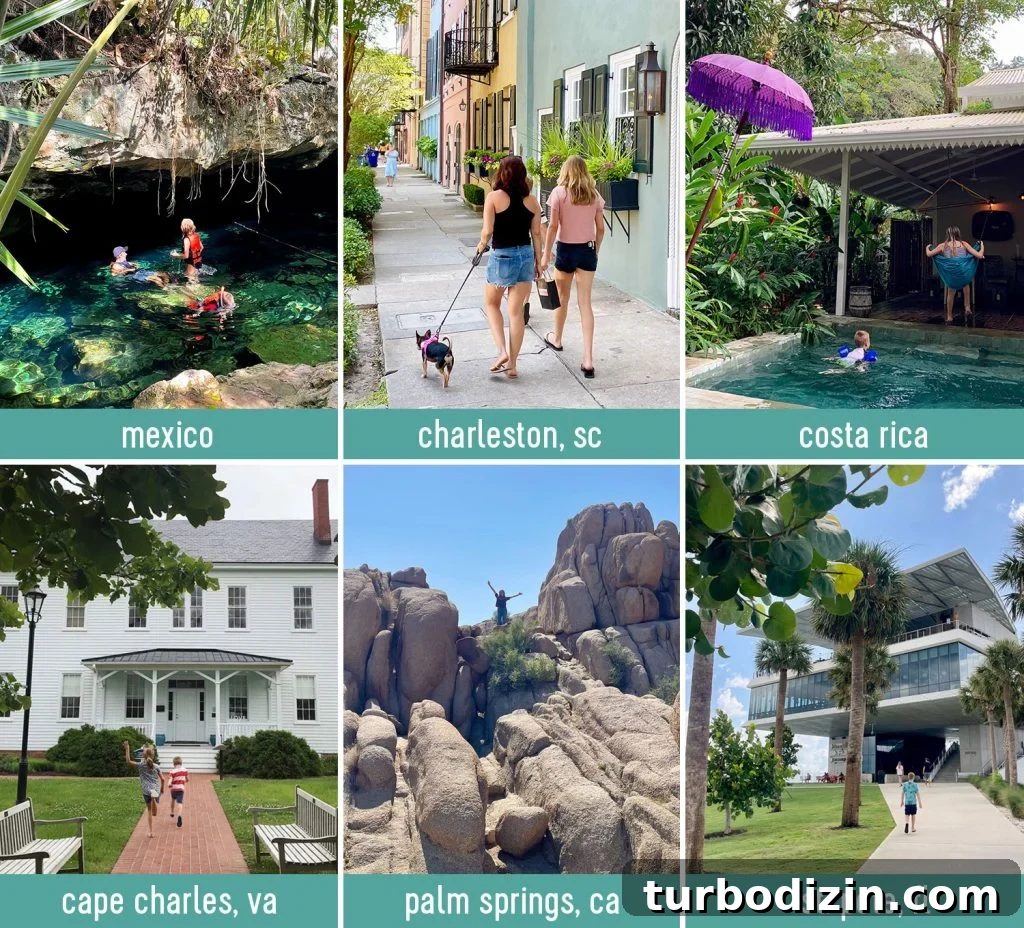 48 Hours in New Orleans with Kids: Family Weekend Guide 28 Collage of Family Vacations In Tropical And Urban Locales