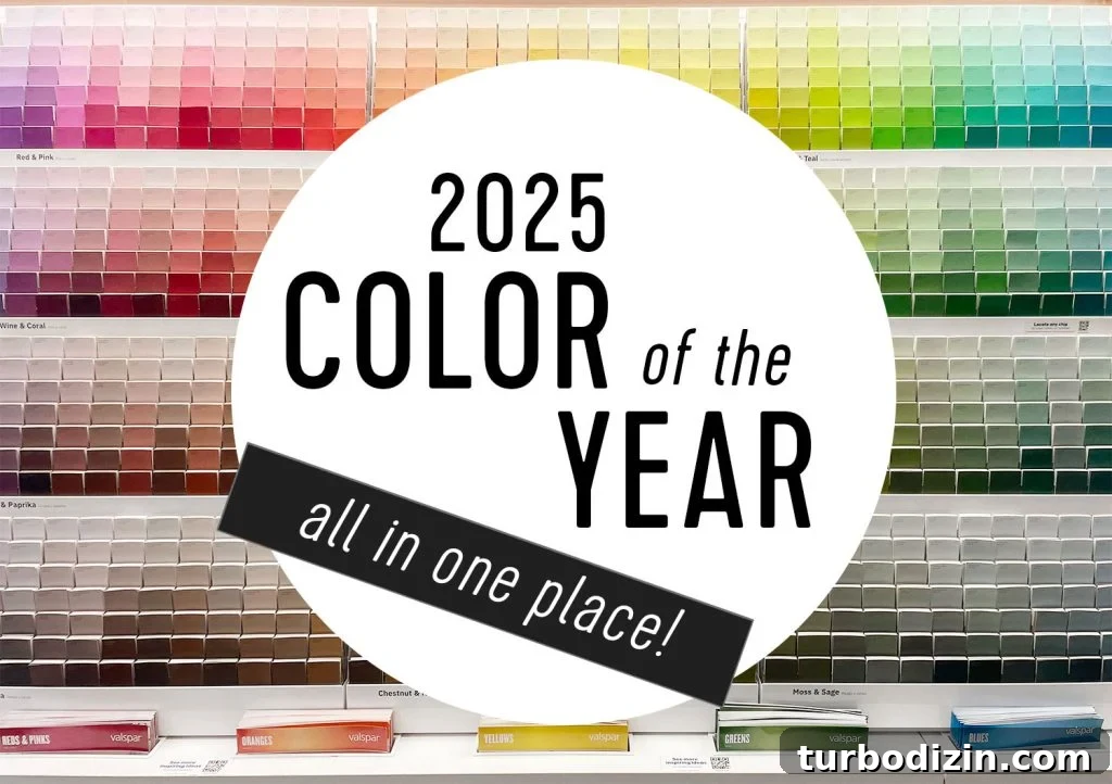 All 2025 Colors of the Year: Complete Guide in One Place 2 Every 2025 Color of the Year All In One Place