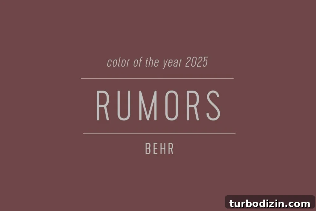 All 2025 Colors of the Year: Complete Guide in One Place 11 Behr 2025 Color of the Year Rumors