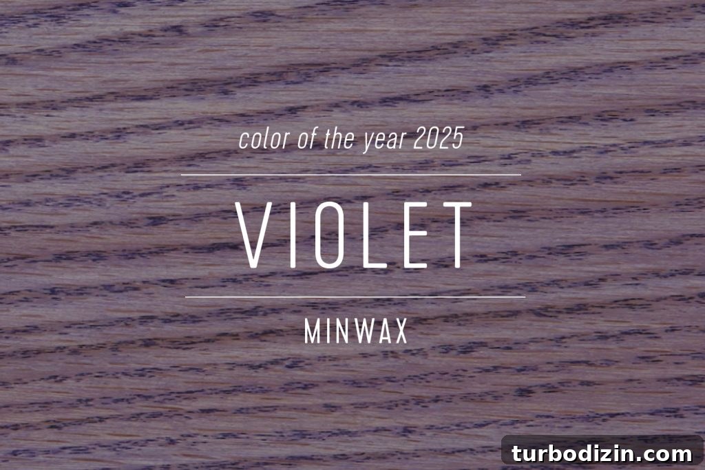All 2025 Colors of the Year: Complete Guide in One Place 23 Minwax Color of the Year 2025 Violet
