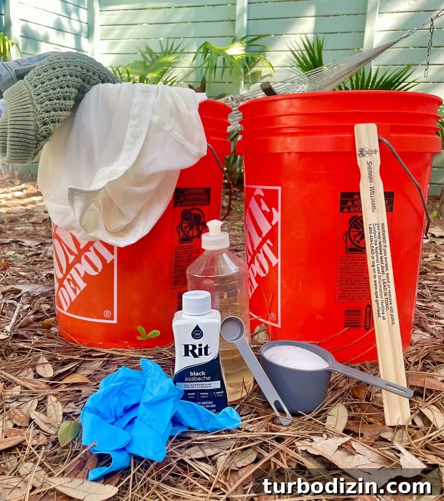 How to Dye Clothes at Home: Step-by-Step Guide for Vibrant Results 5 Supplies For Dyeing Fabric Clothes Using Rit Dye