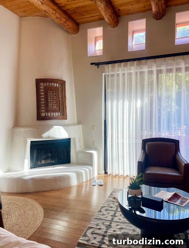 Sedona Girls' Weekend Guide: Top Activities, Eats & Where to Stay 6 Interior Fireplace Of Room In Sedona Arizona