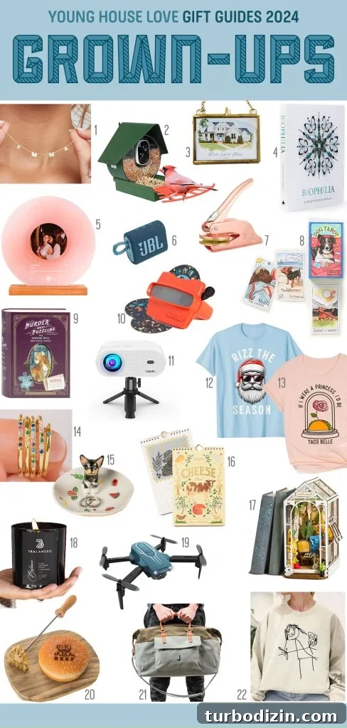 Top 2024 Holiday Gift Guides for Everyone on Your List 3 Holiday Gift Ideas For Grown Ups Women and Men Mood Board 2024