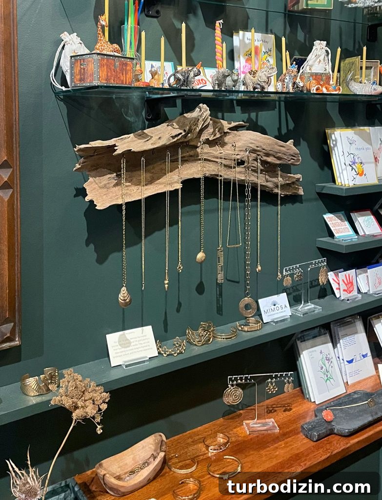 Weekend Escape to Ocean Springs: Coastal Things to Do and See 22 Interior of Palmette Shopping Display In Ocean Springs Mississippi