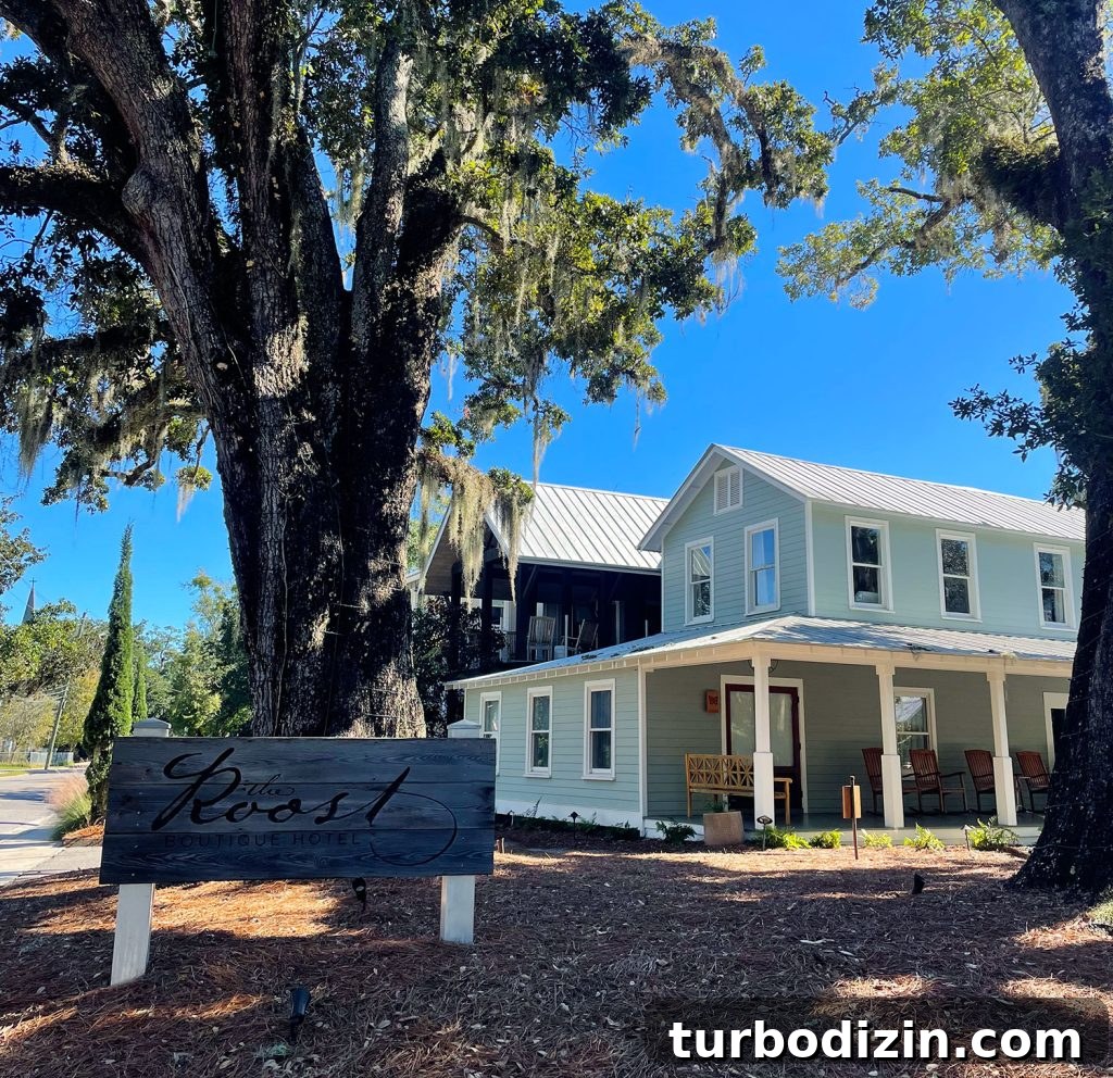 Weekend Escape to Ocean Springs: Coastal Things to Do and See 7 Exterior of the Roost Bed And Breakfast Hotel In Ocean Springs Mississippi