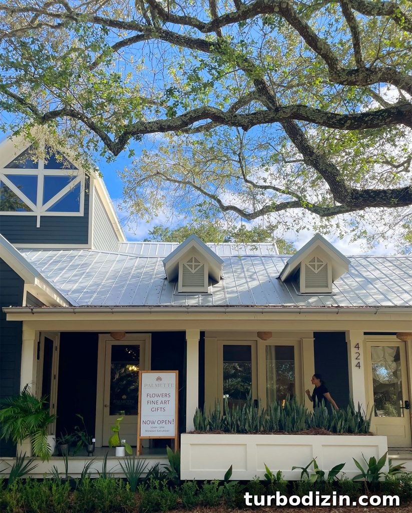 Weekend Escape to Ocean Springs: Coastal Things to Do and See 8 Exterior of The Springs Hotel and Palmette Shop In Ocean Springs Mississippi