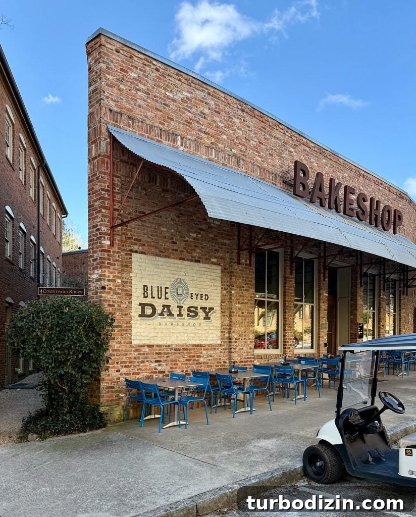 Weekend Escape to Serenbe, Georgia: What to See & Do 12 Blue Eyed Daisy Bakeshop Exterior in Serenbe Georgia
