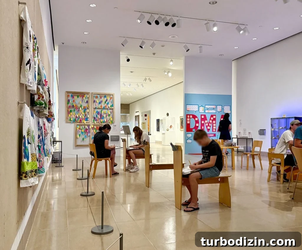 5 Family Favorites From Our Dallas, Texas Vacation 4 Kids Room in Dallas Museum of Art in Dallas Texas