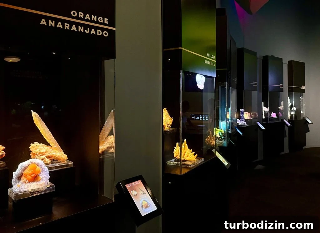 5 Family Favorites From Our Dallas, Texas Vacation 6 Rainbow Gem Room in Perot Museum of Nature and Science Dallas Texas