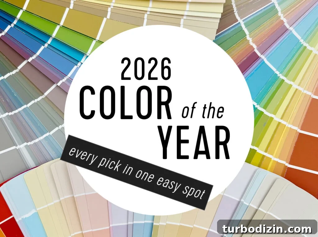 Every 2026 Color of the Year: A Complete Guide to 2026 Hues 2 Featured Graphic for 2026 Color of the Year All In One Place