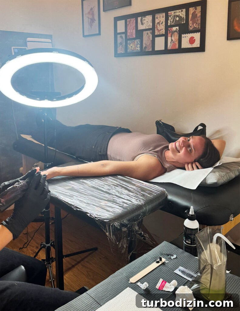 Packing Light for Italy: My Proven Minimalist Travel Wardrobe 6 Sherry Getting A Tattoo In Florence Italy