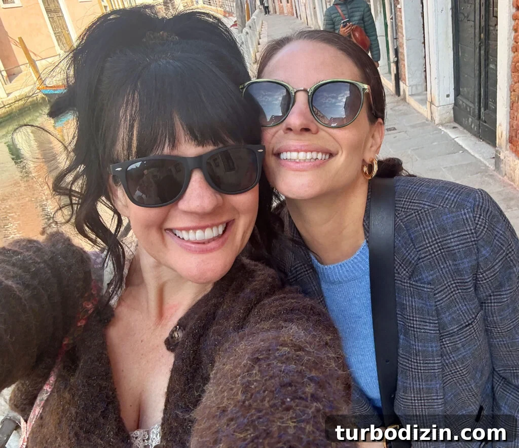 Packing Light for Italy: My Proven Minimalist Travel Wardrobe 8 Elsie A Beautiful Mess And Sherry Selfie Photo In Venice Italy