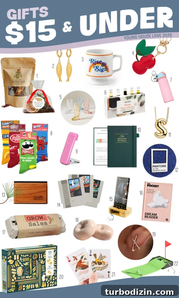 2025 Holiday Gift Guide: Gifts for Adults, Kids, Teens & Ideas Under $15 20 Holiday Gift Guide Mood Board Gift Ideas $15 and Under