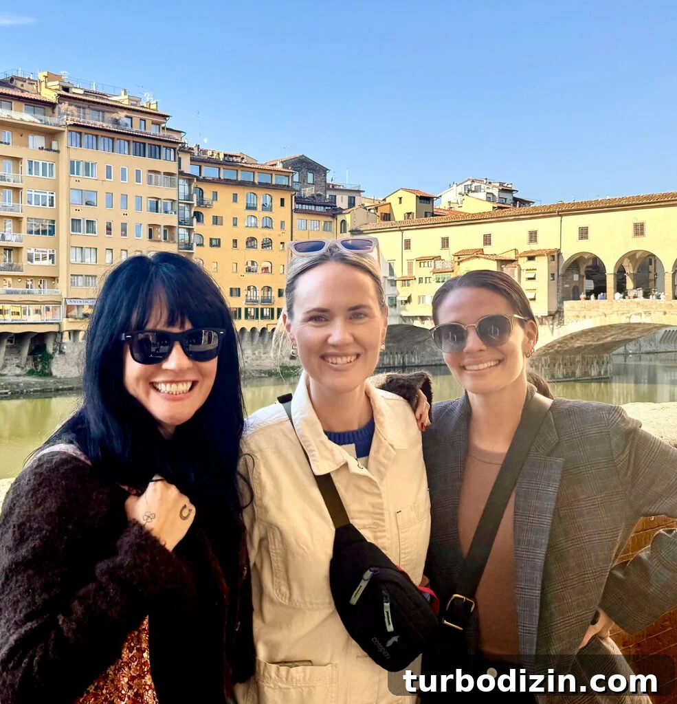 Girls' Weekend in Italy: Top Tips and Itinerary for a Memorable Trip 5 Elsie Emma and Sherry In Florence Italy