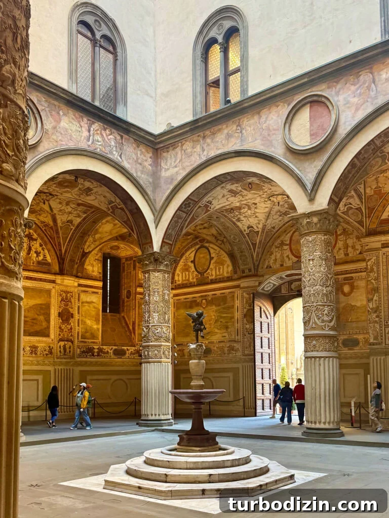 Girls' Weekend in Italy: Top Tips and Itinerary for a Memorable Trip 6 Fountain Inside Near The Cathedral In Florence Italy