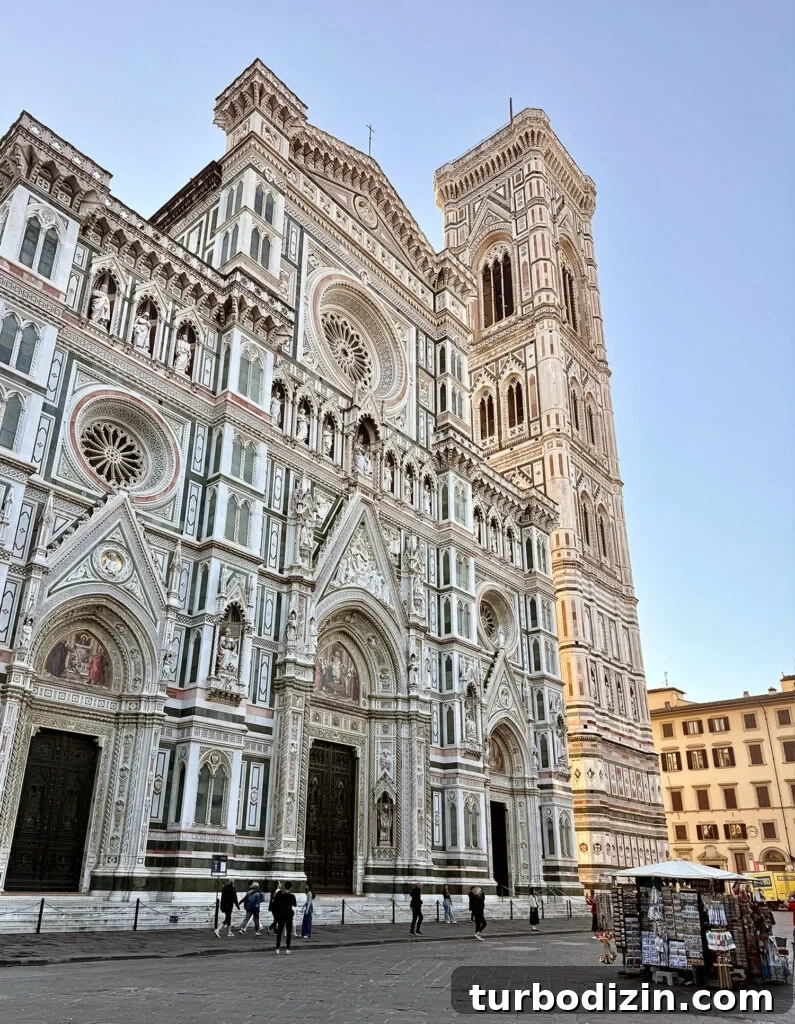 Girls' Weekend in Italy: Top Tips and Itinerary for a Memorable Trip 7 Outside of the Duomo Cathedral in Florence Italy