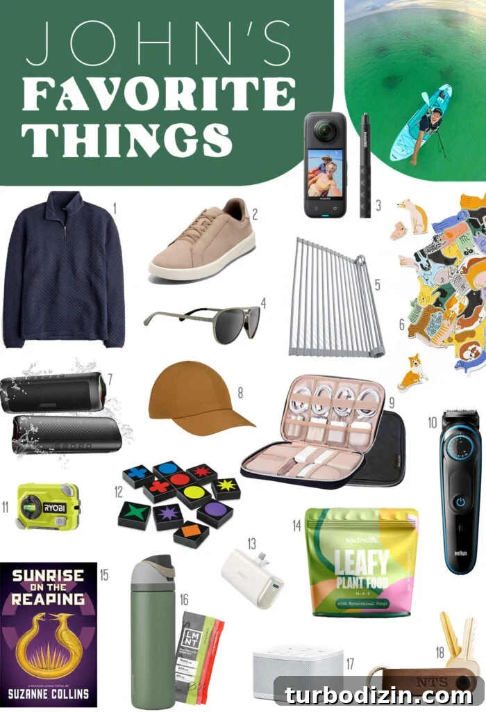 Top Picks of 2025: Must-Have Gadgets, Books & Trends 10 Moodboard Of Johns Favorite Things of 2025