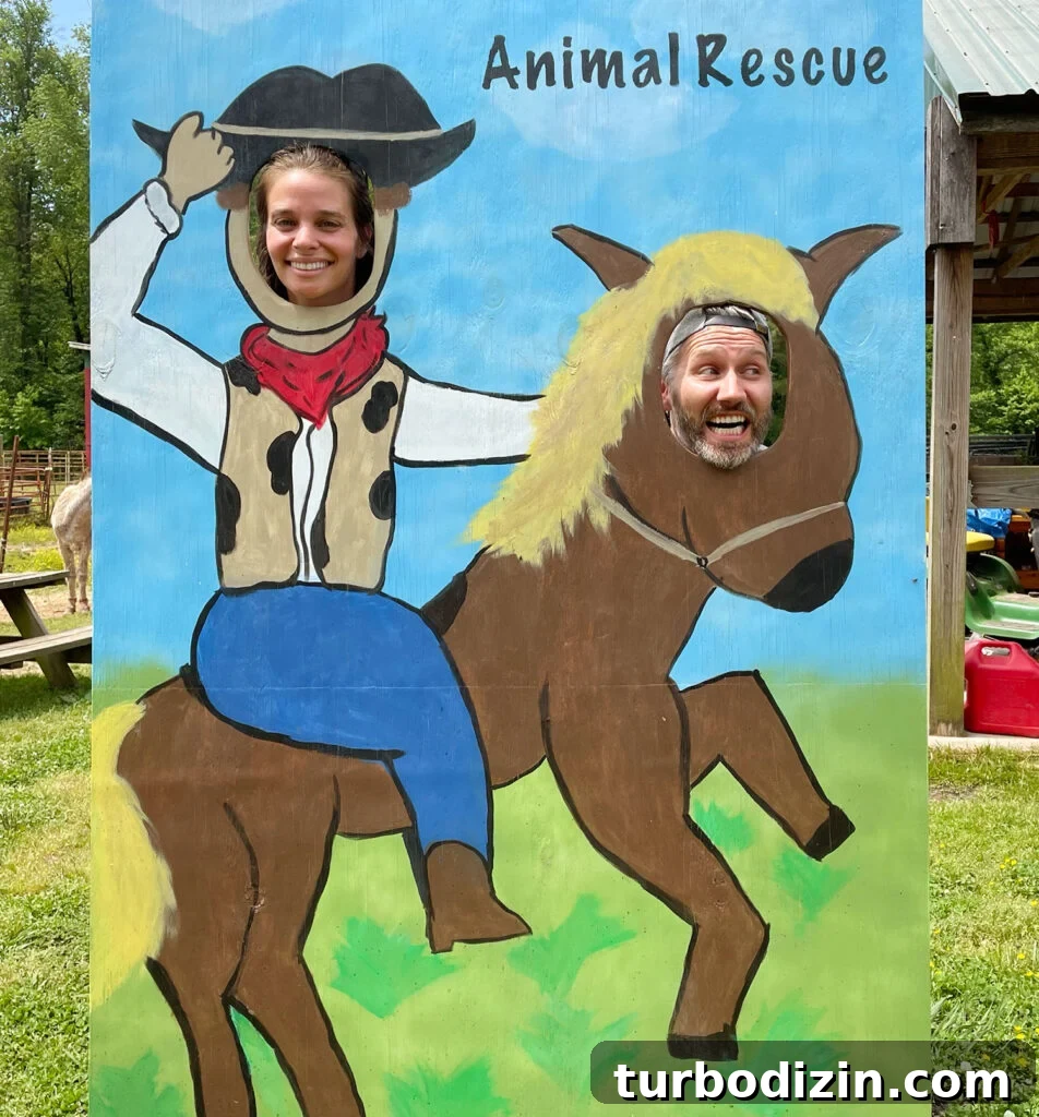 30 Meaningful Non-Material Gift Ideas for Loved Ones 7 Sherry And John In Cut Out At Animal Rescue