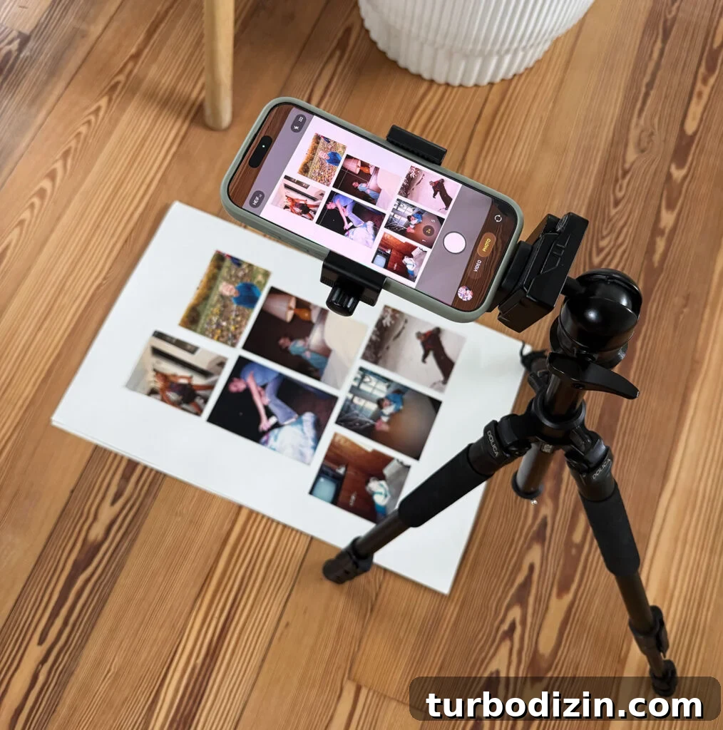 How to Digitize Old Photos: A Complete Guide for Preserving Memories 5 Using iPhone Camera To Digitize Old Photos