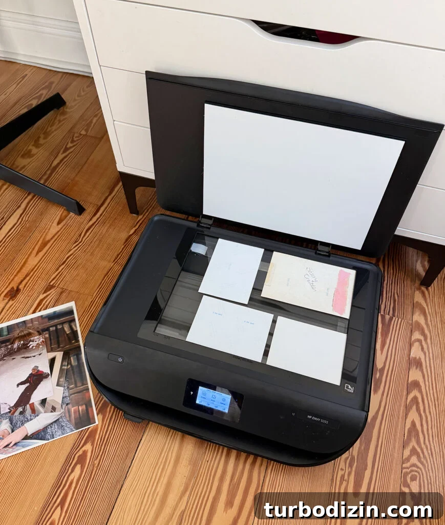 How to Digitize Old Photos: A Complete Guide for Preserving Memories 7 Digitizing Old Photos Using HP Flatbed Scanner