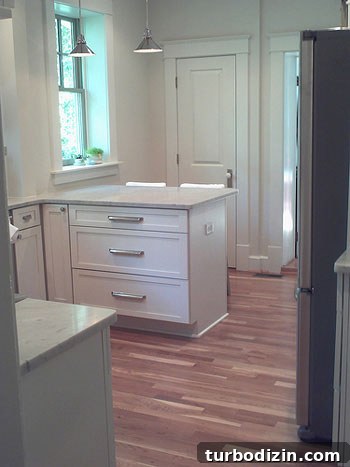 Rachel kitchen shelving and storage view 3