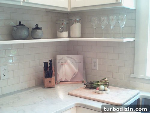 Rachel kitchen marble countertop view 4