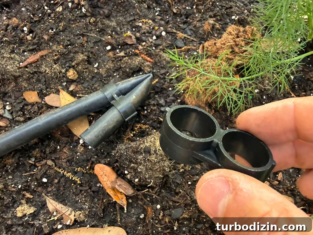 Step-by-Step Guide to Installing a Drip Irrigation System 15 End Clamp Closure On A Drip Irrigation Tube