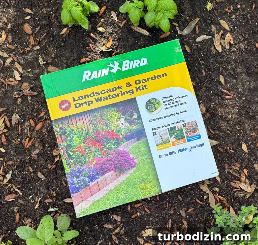 Step-by-Step Guide to Installing a Drip Irrigation System 5 Rainbird Drip Irrigation Watering Kit Box