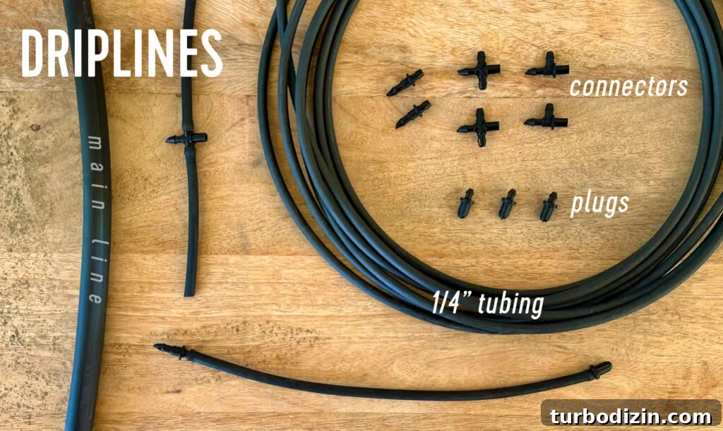 Step-by-Step Guide to Installing a Drip Irrigation System 8 Dripline Supplies For Drip Irrigation System