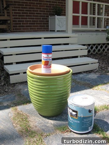 DIY Outdoor Side Table Made from a Planter — Step-by-Step Guide 7 3759185962_55a1e55ce5_o