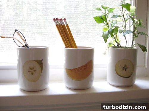Decoupage Vases and Planters: Step-by-Step Guide for Beautiful Results 4 fruit-planters-cups-pots-ceramic