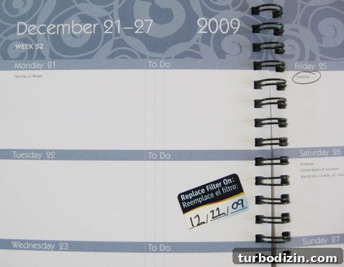 ReminderWalterFilterinPlanner