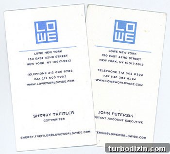 2004 Business Cards 2004 Business Cards