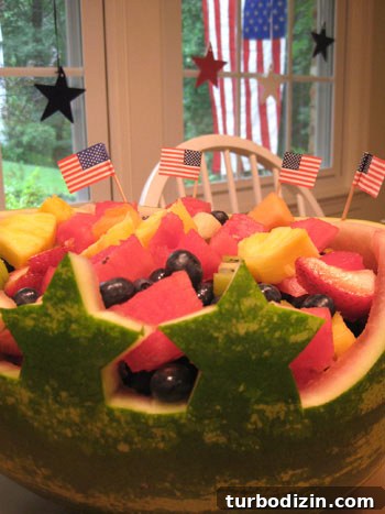 4th of July Watermelon Carving Ideas and Step-by-Step Guide 7 carved-watermelon