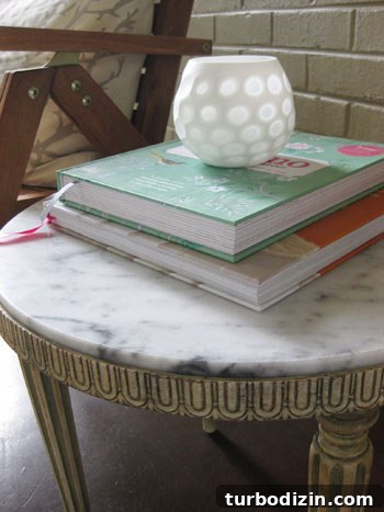 How to Refurbish a Thrifted Marble Table for Lasting Style 6 marble-table