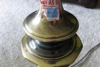 How to Refinish an Old Brass Lamp with Spray Paint