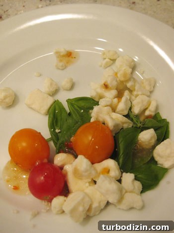 Edible Garden Update: What’s Growing This Season and Tips 9 Basil and feta salad