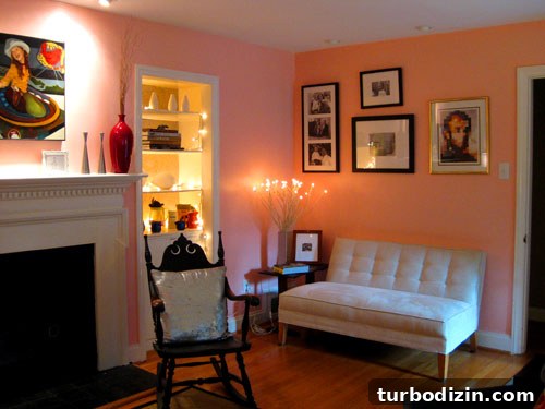 Modern Eco-Friendly Home for Sale in Richmond, VA 5 Built-in nook with wallpaper