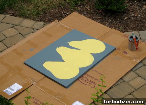 DIY Pear Painting: Step-by-Step Guide for a Charming Art Project 9 Finished pear painting