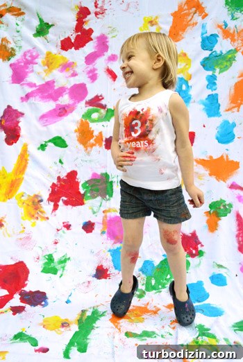 How to Paint Fabric for Fun: Tips, Techniques, and Project Ideas 2 Birthday fabric painting