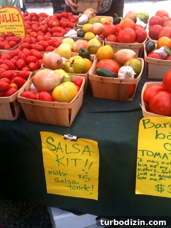 Make-Your-Own Salsa Kit: Fresh, Customizable Salsa at Home 2 Fresh salsa ingredients in a basket