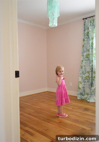 Saying Goodbye to Clara’s Room: Moving On and Letting Go 2 Clara in her birthday room