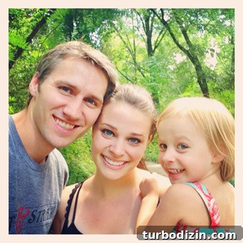 Family portrait on the anniversary walk