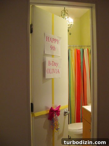 Teen Bedroom Bathroom Makeover Ideas for a Stylish Teenager 5 Door wrapped for surprise