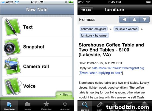 Freebie Alert: I Touch My Surface — Tips for Surface Skin Care 4 App interface on iPod Touch