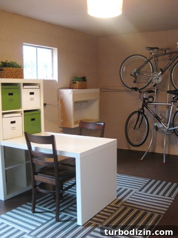How to Hang Bikes on a Basement Wall: Step-by-Step Guide 8 Basement storage and armoire