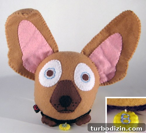 Our Favorite Four-Legged Family Member: Pet Stories & Tips 3 Burger the Zoonie felt toy