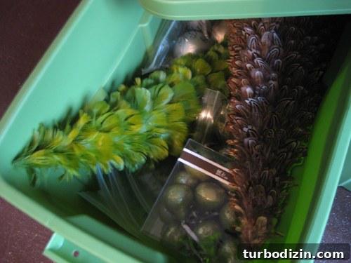 How to Add Decorative Gift Wrap to Clear Glass Doors 19 Christmas storage closeup